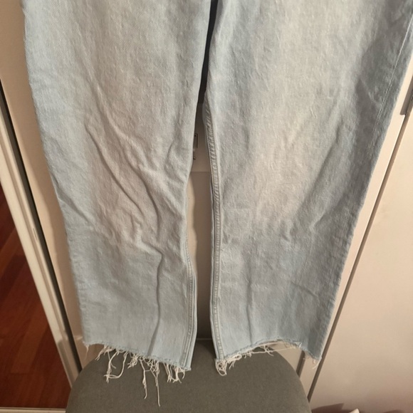 PRIMARK wide leg jeans with raw hem - Picture 4 of 6